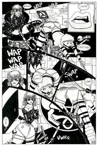 Illustration for article titled The Naughtiest Dystopian Fetish Comics (NSFW)